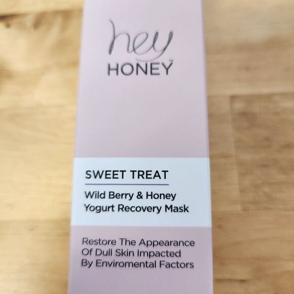 Hey Honey Sweet Treat Wild Berry & Honey Yogurt Recovery Mask 2.3 fl.oz - Picture 3 of 6